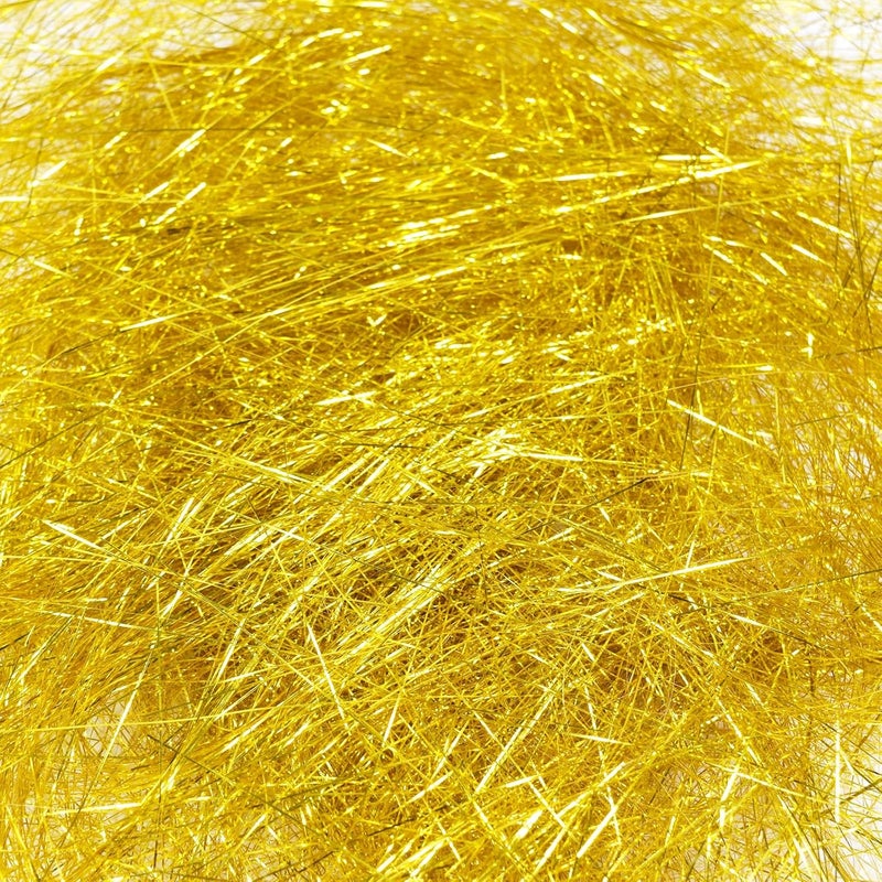 happylain 2000 Strands Christmas Tinsel Icicles, 19.8" Gold Icicle for Xmas Tree, Holiday, Birthday, Wedding, Party Hanging Decoration - Image 2